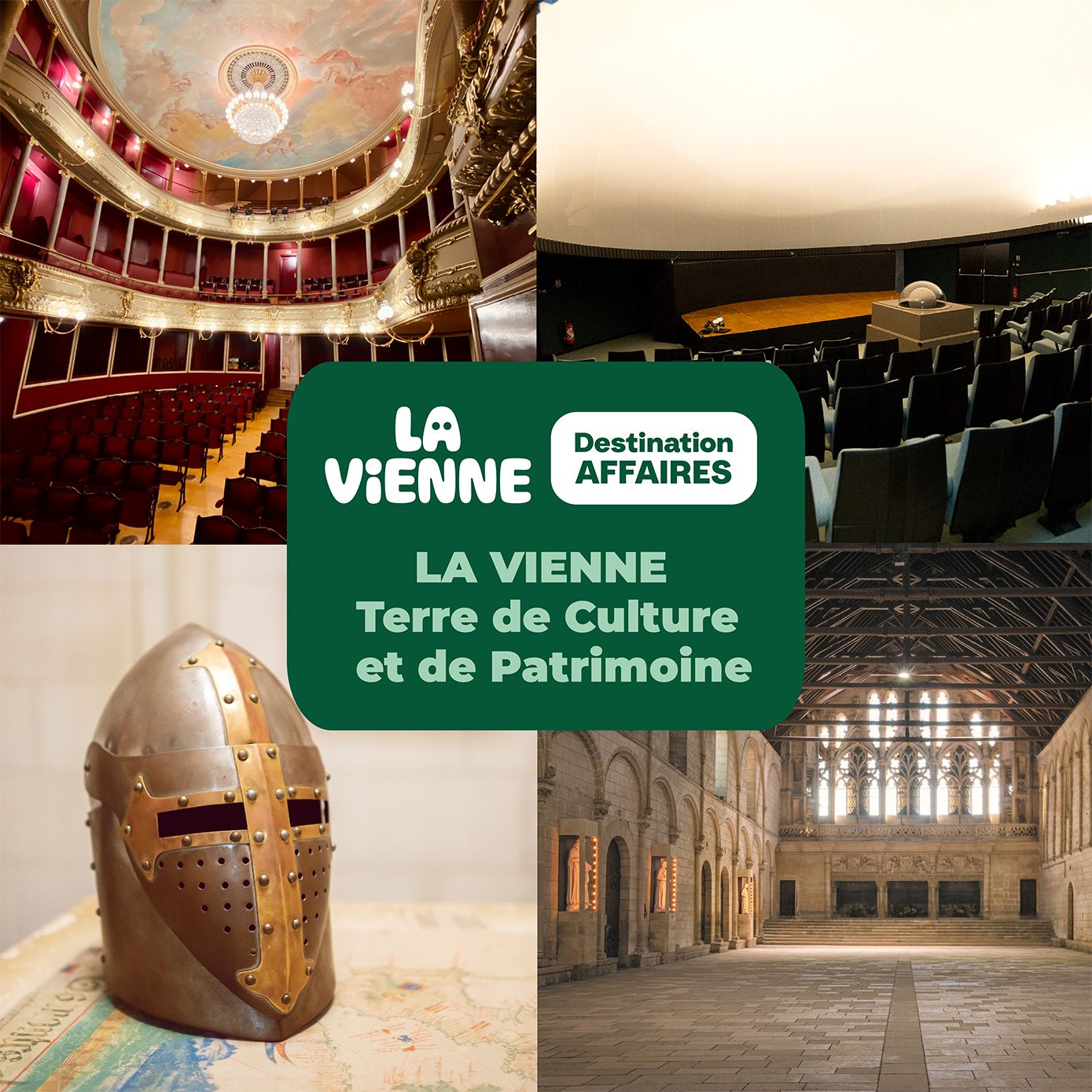 La Vienne ne se visite pas seulement... Elle se raconte - Actualité tourisme d'affaires en Vienne - LVDA