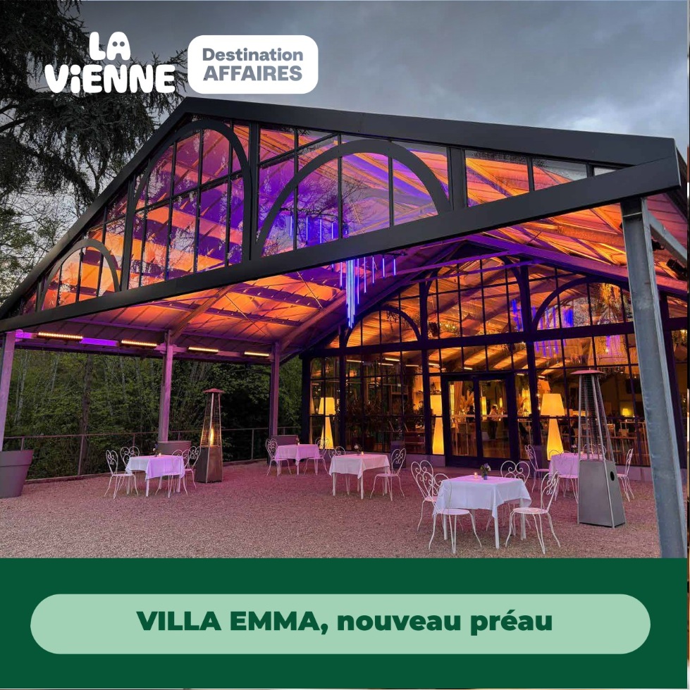 L'adhérent de la semaine - Goodmoo développe la Villa Emma - Actualité tourisme d'affaires en Vienne - LVDA