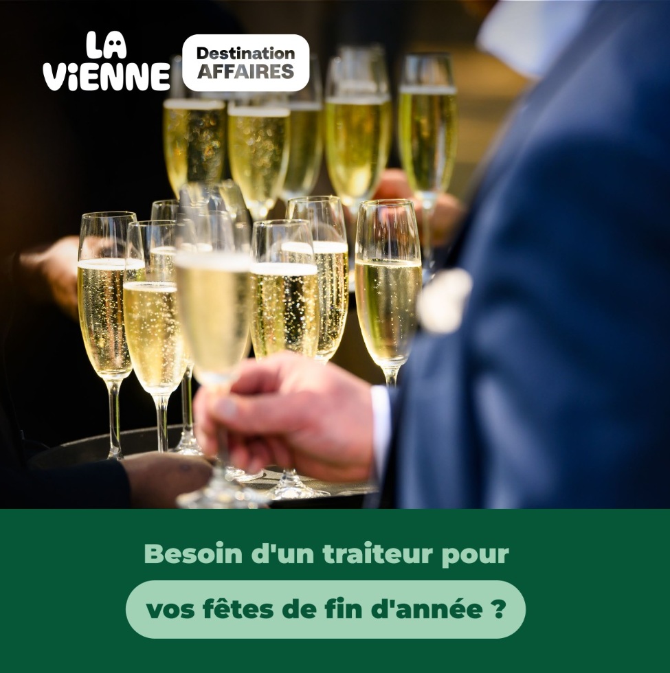Repas de Noël, cocktail, buffet ou cérémonies de vœux - Actualité tourisme d'affaires en Vienne - LVDA