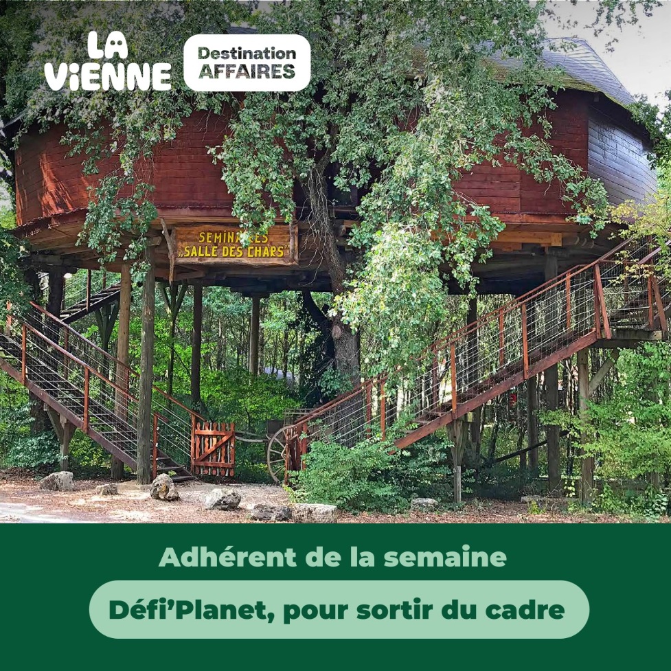 L'adhérent de la semaine Domaine de Dienné pour des évènements professionnels qui sortent vraiment du cadre - Actualité tourisme d'affaires en Vienne - LVDA