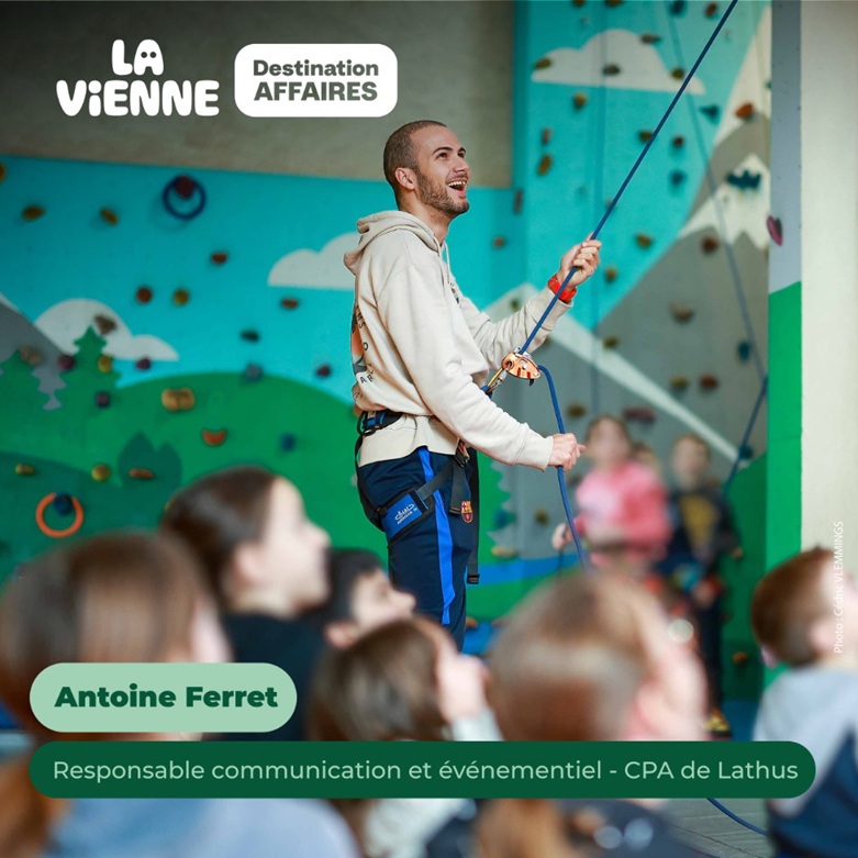 Le portrait de la semaine - CPA Lathus - Actualité tourisme d'affaires en Vienne - LVDA