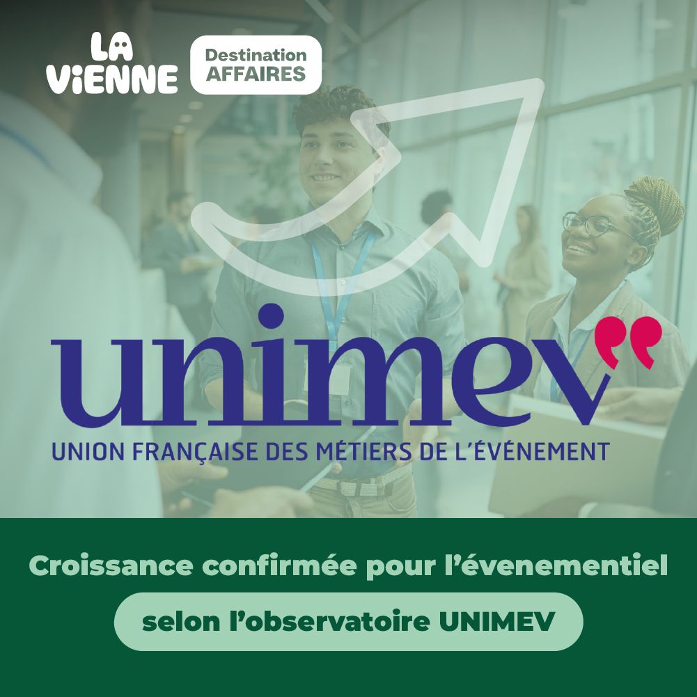 Une croissance confirmée pour l'évènementiel en France en 2025 - Actualité tourisme d'affaires en Vienne - LVDA