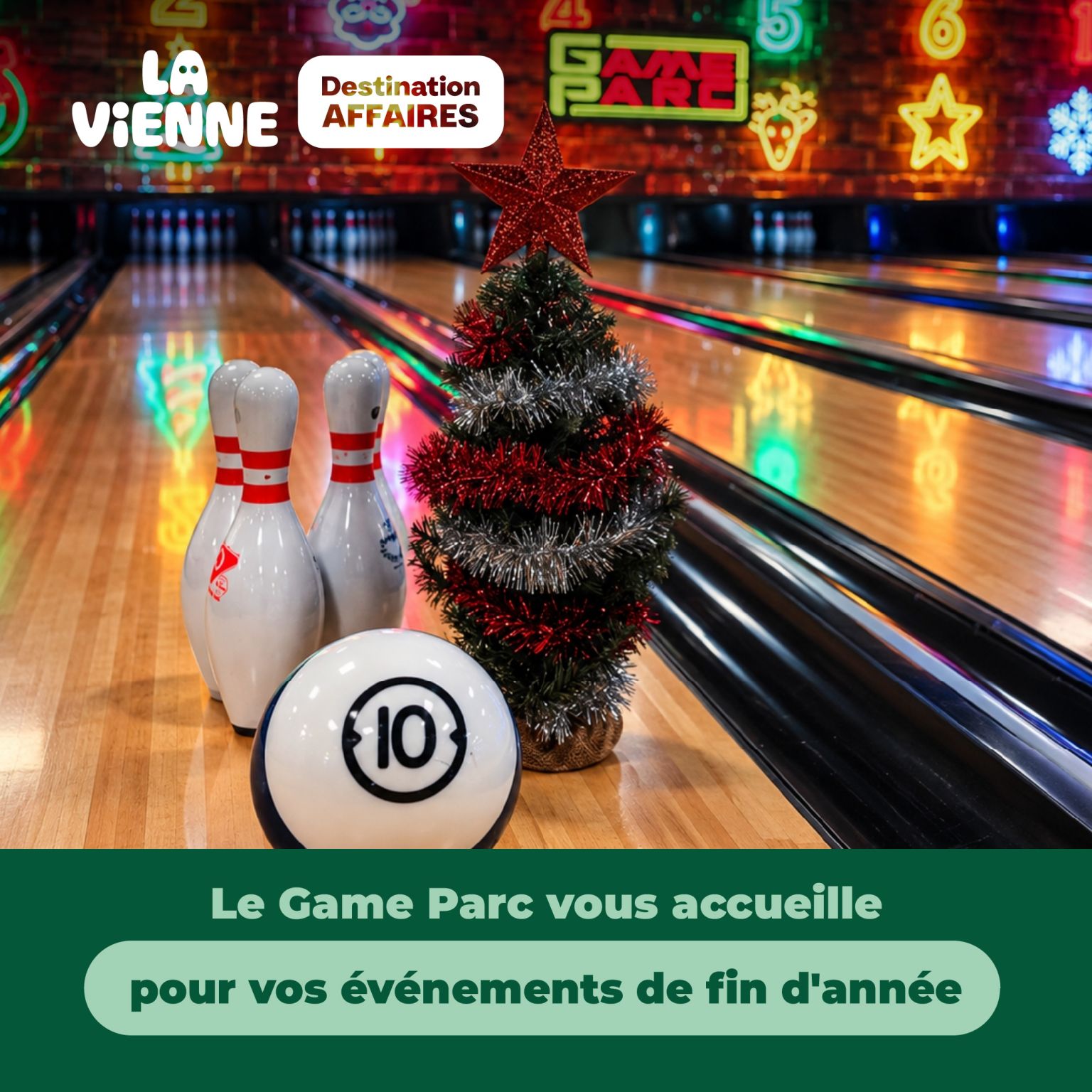 Arbre de Noël et fêtes de fin d'année - Actualité tourisme d'affaires en Vienne - LVDA